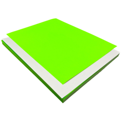 Matte Coated Label Paper for Laser Printer 8-1/2x11 100/pkg